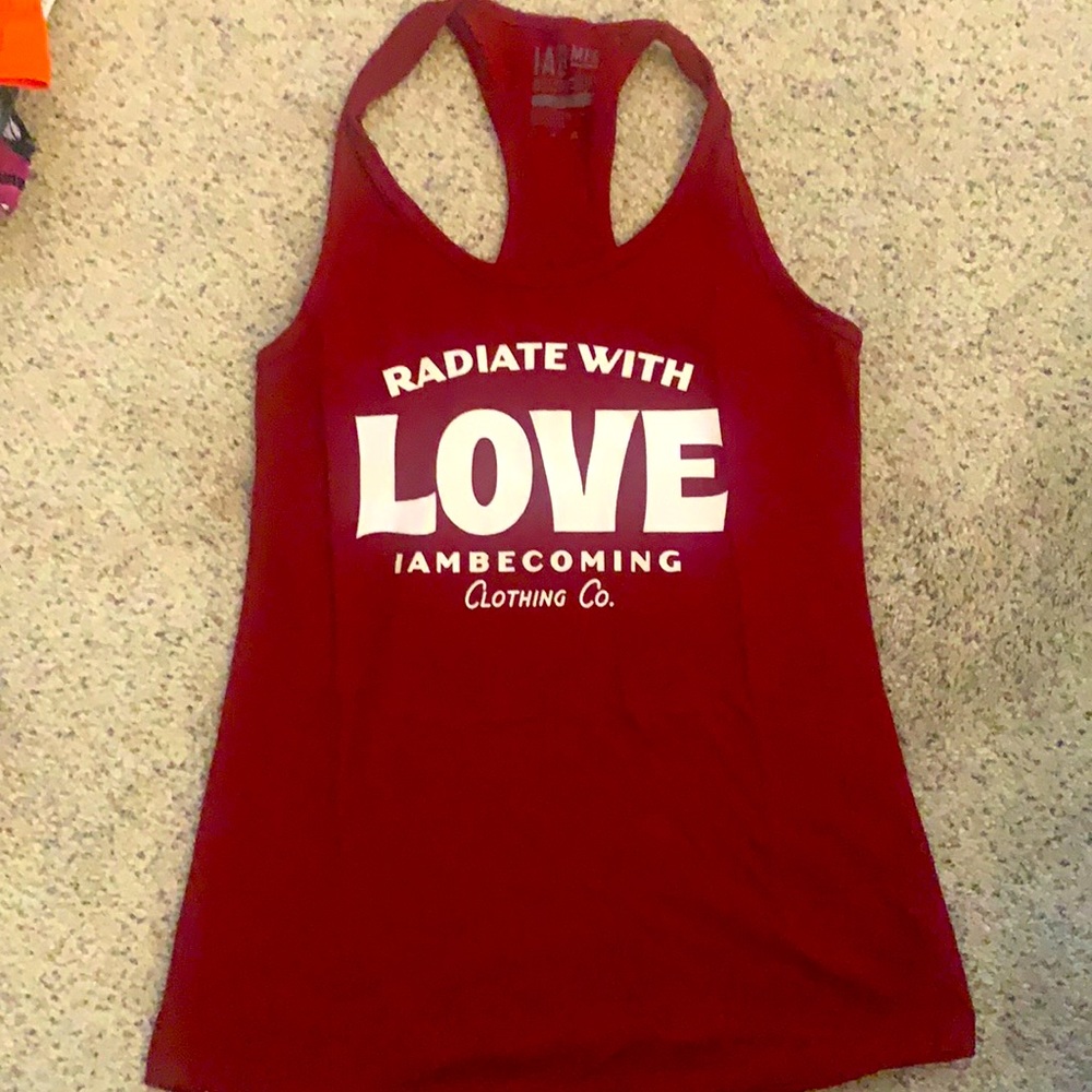IAB MFG - red love tank (valentines special!)